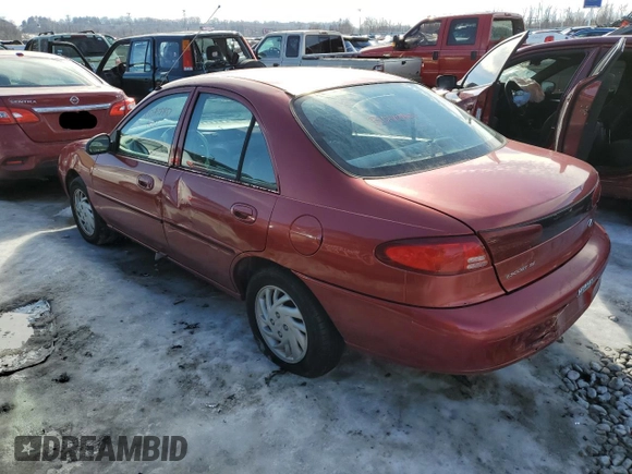 1999 Ford Escort SE z VIN 1FAFP13P2XW277282, wystawiony jako Copart lot #88804865 z przebiegiem 164 056 mil mil oraz Szkoda całkowita • Salvage title. Historia ofert i sprzedaży dostępna na DreamBid. Obrazek 2.