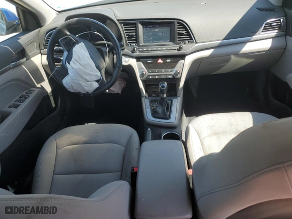 2018 Hyundai Elantra SEL with VIN 5NPD84LF9JH398587, listed as a Copart auction lot 50587155 with 48,380 mi miles and Salvage Title. Bid and sale history available at carsss.com. Image 8.
