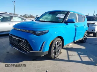 2023 Kia Soul EX with VIN KNDJ33AU2P7194532, listed as a IAAI auction lot 41743205 with 44,268 mi miles. Bid and sale history available at carsss.com. Image 18.