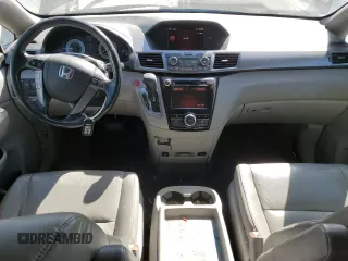 2014 Honda Odyssey EX-L with VIN 5FNRL5H66EB114159, listed as a Copart auction lot 52804175 with 205,234 mi miles and Salvage Title. Bid and sale history available at DreamBid. Image 8.