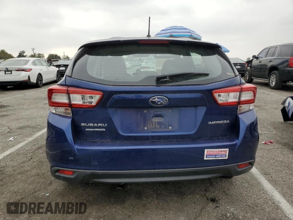 2018 Subaru Impreza z VIN 4S3GTAA60J3743966, wystawiony jako Copart lot #50839225 z przebiegiem 68 730 mil mil oraz Szkoda całkowita • Salvage title. Historia ofert i sprzedaży dostępna na DreamBid. Obrazek 6.