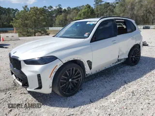 2024 BMW X5 xDrive40i with VIN 5UX23EU06R9T18316, listed as a Copart auction lot 49644755 with 12,123 mi miles and Salvage Title. Bid and sale history available at carsss.com. Image 1.