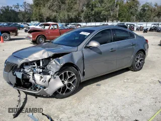 2017 Buick Regal Sport Touring with VIN 2G4GL5EX0H9192591, listed as a Copart auction lot 42391345 with 81,998 mi miles and Salvage Title. Bid and sale history available at carsss.com. Image 1.