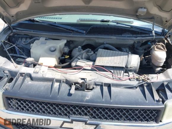 2004 Chevrolet Express Passenger with VIN 1GBFG15T041157045, listed as a IAAI auction lot 42486752 with 319,752 mi miles and . Bid and sale history available at DreamBid. Image 10.