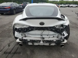 2020 Toyota Supra 3.0 with VIN WZ1DB4C03LW022950, listed as a Copart auction lot 57889245 with 39,081 mi miles and Salvage title. Bid and sale history available at DreamBid. Image 6.