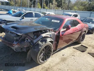 2019 Dodge Challenger R/T Scat Pack z VIN 2C3CDZFJ0KH718866, wystawiony jako Copart lot #88427885 z przebiegiem 42 317 mil mil oraz Nie do naprawy • Non repairable. Historia ofert i sprzedaży dostępna na DreamBid. Obrazek 1.