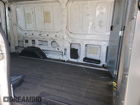 2015 Ford Transit Cargo with VIN 1FTNR2CG0FKA40351, listed as a Copart auction lot 57288885 with 348,368 mi miles and Clean title. Bid and sale history available at DreamBid. Image 10.