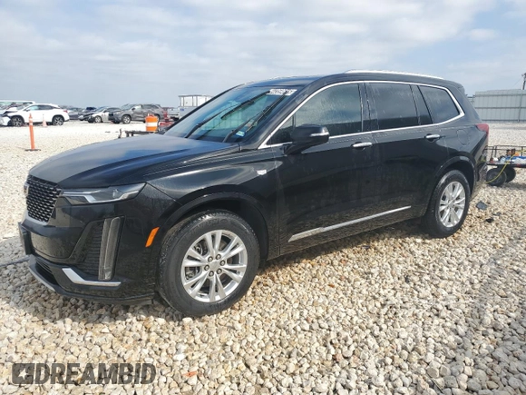 2021 Cadillac XT6 Luxury with VIN 1GYKPAR46MZ124270, listed as a Copart auction lot 44359615 with 149,820 mi miles and Clean title. Bid and sale history available at DreamBid. Image 1.