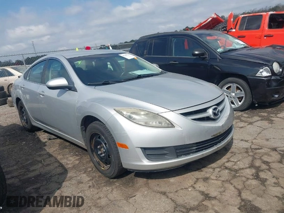 2010 Mazda 6 i Sport with VIN 1YVHZ8BH6A5M46582, listed as a IAAI auction lot 41783747 with 211,764 mi miles. Bid and sale history available at carsss.com. Image 1.