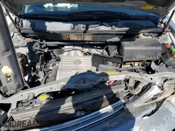 2002 Lexus RX 300 with VIN JTJGF10U820149732, listed as a Copart auction lot 81187564 with 0 mi miles and Salvage Title. Bid and sale history available at carsss.com. Image 12.