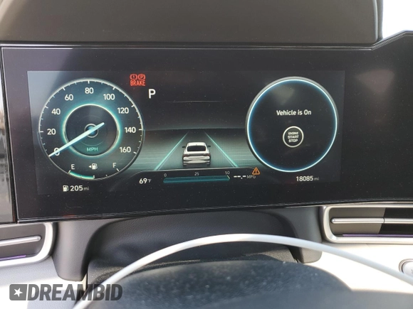 2021 Hyundai Elantra Limited with VIN 5NPLP4AG5MH010267, listed as a Copart auction lot 50348225 with 18,085 mi miles and Salvage Title. Bid and sale history available at DreamBid. Image 9.