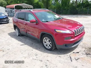 2016 Jeep Cherokee Latitude with VIN 1C4PJLCB8GW320099, listed as a IAAI auction lot 42236076 with 186,000 mi miles and . Bid and sale history available at DreamBid. Image 1.