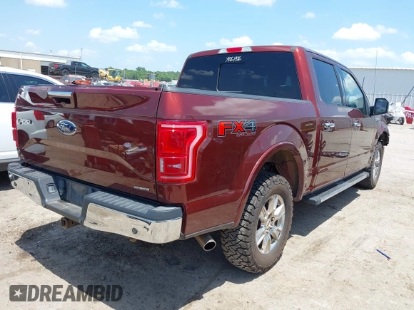 2015 Ford F-150 XLT z VIN 1FTEW1EF2FKE62726, wystawiony jako IAAI lot #42539814 z przebiegiem 212 467 mil mil oraz . Historia ofert i sprzedaży dostępna na DreamBid. Obrazek 4.
