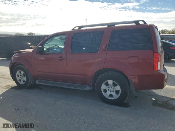 2005 Nissan Pathfinder LE with VIN 5N1AR18U85C724592, listed as a Copart auction lot 42197395 with 144,783 mi miles and Salvage Title. Bid and sale history available at carsss.com. Image 2.