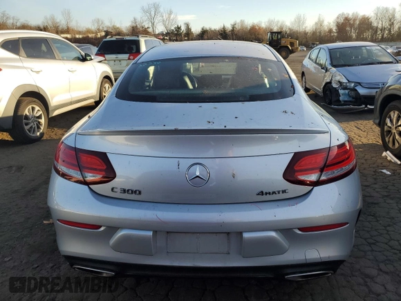 2019 Mercedes-Benz C 300 with VIN WDDWJ8EB9KF832958, listed as a Copart auction lot 74913334 with 55,500 mi miles and Salvage Title. Bid and sale history available at DreamBid. Image 6.