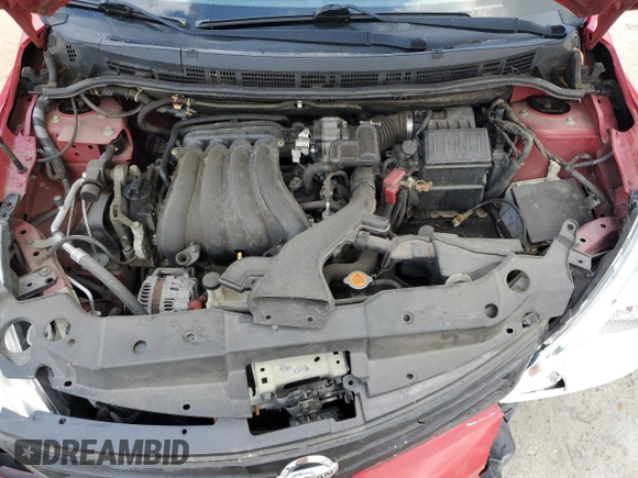 2010 Nissan Versa 1.8 SL with VIN 3N1BC1CP7AL437709, listed as a Copart auction lot 50507355 with 95,549 mi miles and Non Repairable. Bid and sale history available at carsss.com. Image 11.