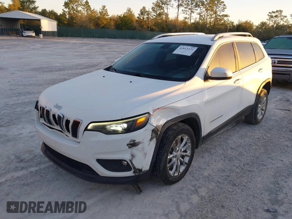 2019 Jeep Cherokee Latitude with VIN 1C4PJLCB1KD128463, listed as a IAAI auction lot 41813221 with 158,792 mi miles and . Bid and sale history available at carsss.com. Image 17.