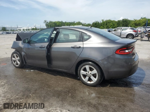 2015 Dodge Dart SXT with VIN 1C3CDFBB4FD351874, listed as a Copart auction lot 50792835 with 195,613 mi miles and Salvage Title. Bid and sale history available at carsss.com. Image 2.