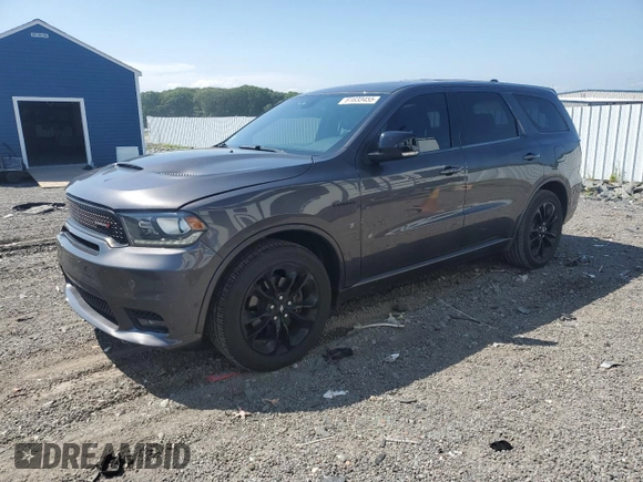 2020 Dodge Durango R/T with VIN 1C4SDJCTXLC212805, listed as a Copart auction lot 61633455 with 68,573 mi miles and Salvage title. Bid and sale history available at DreamBid. Image 1.