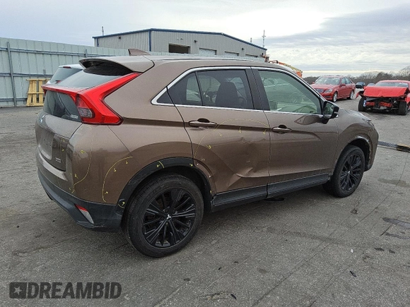 2020 Mitsubishi Eclipse Cross LE with VIN JA4AT4AA2LZ001171, listed as a Copart auction lot 47228335 with 100,834 mi miles and Clean title. Bid and sale history available at DreamBid. Image 3.