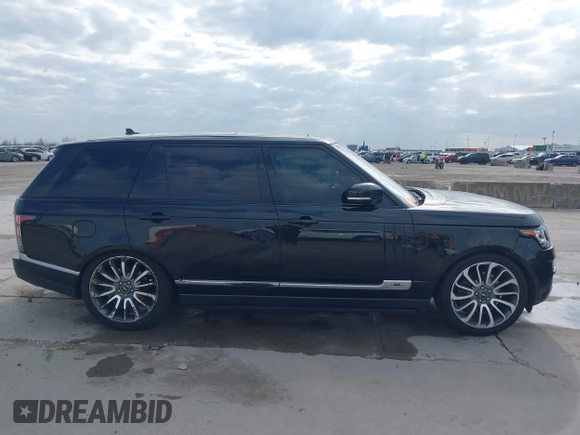 2016 Land Rover Range Rover Supercharged with VIN SALGS3EF6GA290717, listed as a IAAI auction lot 41165484 with 117,221 mi miles. Bid and sale history available at carsss.com. Image 14.