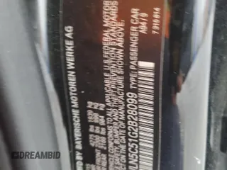 2016 MINI Clubman z VIN WMWLN5C51G2B28099, wystawiony jako Copart lot #55139845 z przebiegiem 89 683 mil mil oraz Szkoda całkowita • Salvage title. Historia ofert i sprzedaży dostępna na DreamBid. Obrazek 13.