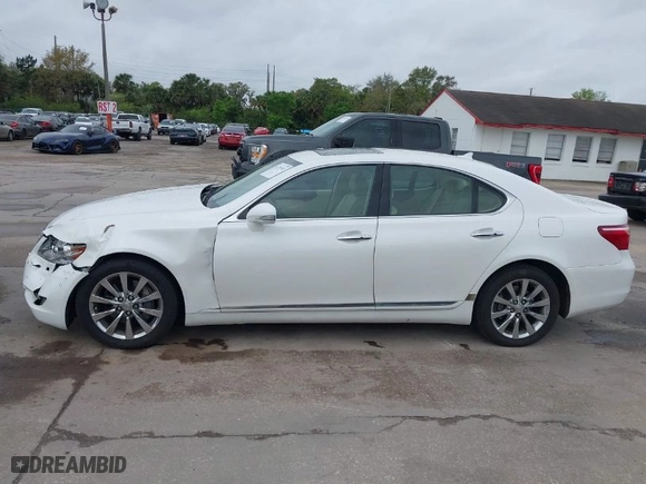 2012 Lexus LS 460 with VIN JTHBL5EF8C5110360, listed as a IAAI auction lot 41721492 with NaN miles. Bid and sale history available at carsss.com. Image 14.