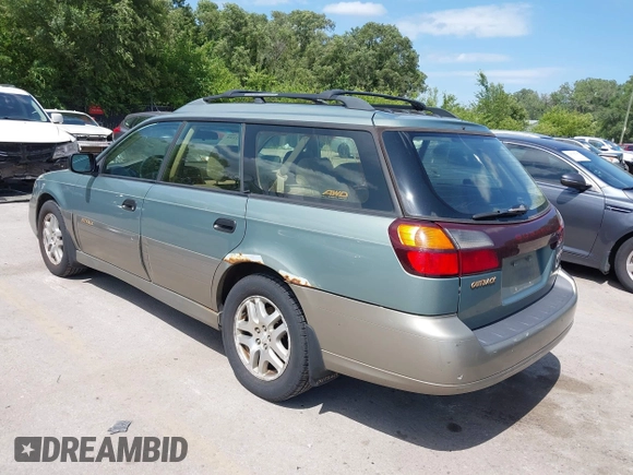 2003 Subaru Legacy Outback with VIN 4S3BH665037642205, listed as a IAAI auction lot 42533124 with 229,330 mi miles and . Bid and sale history available at DreamBid. Image 3.