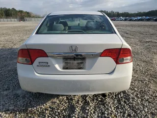 2010 Honda Civic Sdn LX with VIN 2HGFA1F51AH547647, listed as a Copart auction lot 49746765 with 153,965 mi miles and Salvage Title. Bid and sale history available at carsss.com. Image 6.