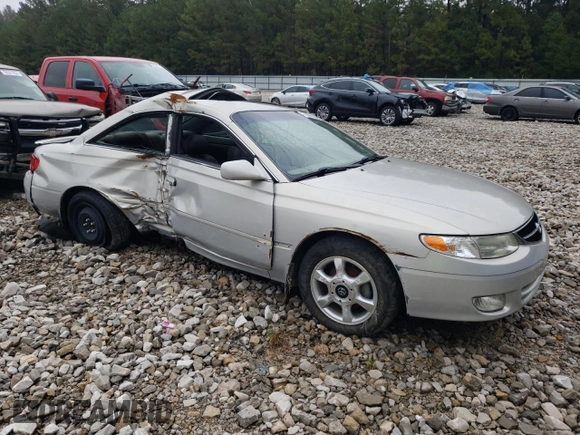 2001 Toyota Solara SE with VIN 2T1CF22P21C473018, listed as a Copart auction lot 78809324 with 71,851 mi miles and Salvage Title. Bid and sale history available at carsss.com. Image 4.