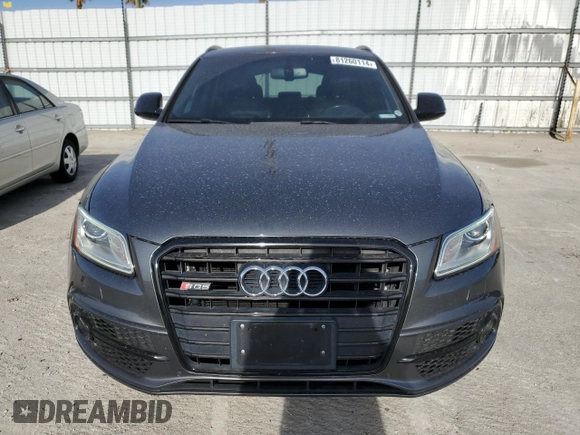 2017 Audi SQ5 Premium Plus with VIN WA1CCAFP2HA093800, listed as a Copart auction lot 81260114 with 105,889 mi miles and Clean Title. Bid and sale history available at DreamBid. Image 5.