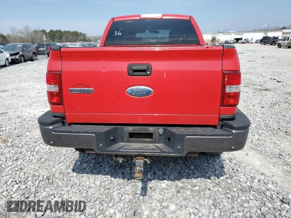 2006 Ford F-150 XLT with VIN 1FTPX045X6KD06183, listed as a Copart auction lot 47289485 with Not provided miles and Salvage title. Bid and sale history available at DreamBid. Image 6.