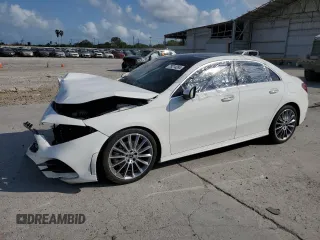2022 Mercedes-Benz A 220 with VIN W1K3G4FB9NJ366958, listed as a Copart auction lot 79214284 with Not provided miles and Salvage title. Bid and sale history available at DreamBid. Image 1.