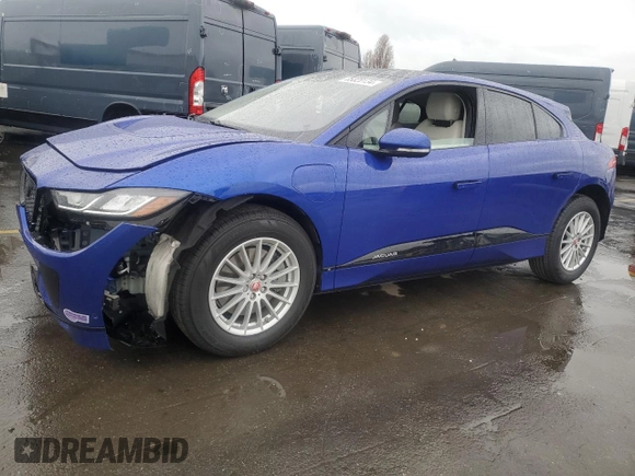 2019 Jaguar I-Pace S z VIN SADHB2S19K1F72929, wystawiony jako Copart lot #85820134 z przebiegiem 29 612 mil mil oraz Szkoda całkowita • Salvage title. Historia ofert i sprzedaży dostępna na DreamBid. Obrazek 1.