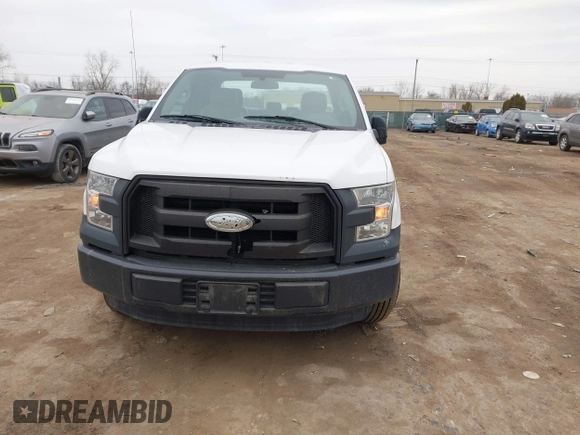 2015 Ford F-150 XL with VIN 1FTEX1C89FFC28643, listed as a IAAI auction lot 41740605 with 317,438 mi miles. Bid and sale history available at carsss.com. Image 12.