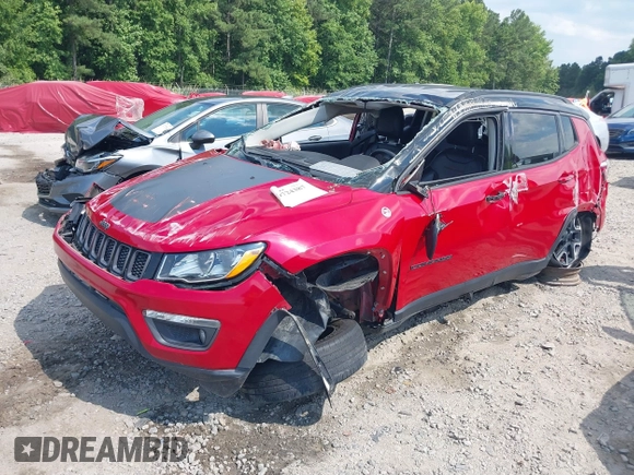 2020 Jeep Compass Trailhawk с VIN 3C4NJDDB6LT111567, выставлен на аукционе IAAI как лот 39724387 с пробегом 95 380 миль миль и . История ставок и продаж доступна на DreamBid. Изображение 2.