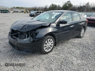 2019 Nissan Sentra SV with VIN 3N1AB7APXKY240784, listed as a Copart auction lot 47480225 with 71,211 mi miles and Salvage Title. Bid and sale history available at DreamBid. Image 1.