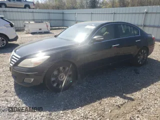 2009 Hyundai Genesis with VIN KMHGC46E69U041086, listed as a Copart auction lot 51020435 with 128,764 mi miles and Salvage Title. Bid and sale history available at DreamBid. Image 1.