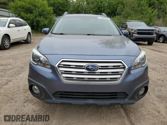 2015 Subaru Outback Premium with VIN 4S4BSBHC7F3337829, listed as a Copart auction lot 57609355 with 126,647 mi miles and Clean title. Bid and sale history available at DreamBid. Image 5.