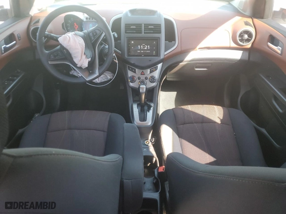 2016 Chevrolet Sonic LT with VIN 1G1JC5SHXG4162676, listed as a Copart auction lot 49361545 with 46,883 mi miles and Salvage Title. Bid and sale history available at carsss.com. Image 8.
