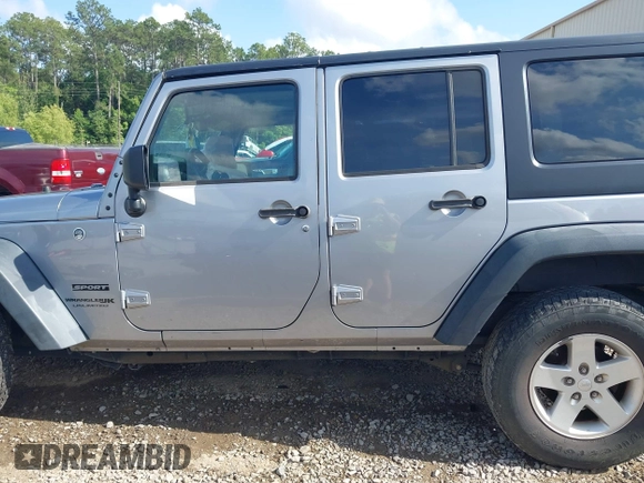 2018 Jeep Wrangler Unlimited Sport S z VIN 1C4HJWDG2JL929231, wystawiony jako IAAI lot #42282904 z przebiegiem 150 362 mil mil oraz . Historia ofert i sprzedaży dostępna na DreamBid. Obrazek 14.