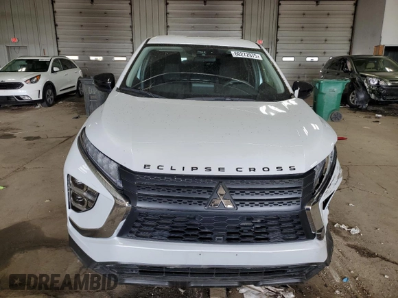 2024 Mitsubishi Eclipse Cross LE with VIN JA4ATVAA0RZ053462, listed as a Copart auction lot 60272975 with 7,642 mi miles and Salvage title. Bid and sale history available at DreamBid. Image 5.