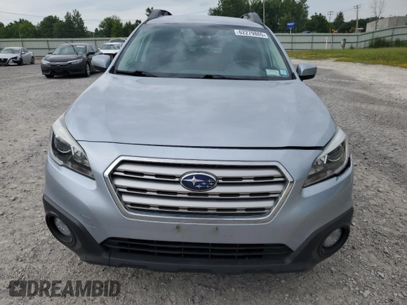 2015 Subaru Outback Premium with VIN 4S4BSAFC4F3303943, listed as a Copart auction lot 62279865 with 128,194 mi miles and Salvage title. Bid and sale history available at DreamBid. Image 5.