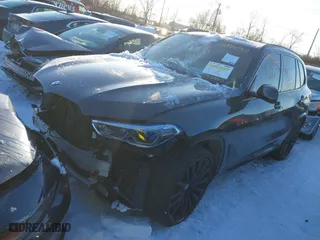 2022 BMW X5 M50i with VIN 5UXJU4C05N9K43316, listed as a IAAI auction lot 41320411 with 42,965 mi miles. Bid and sale history available at carsss.com. Image 17.