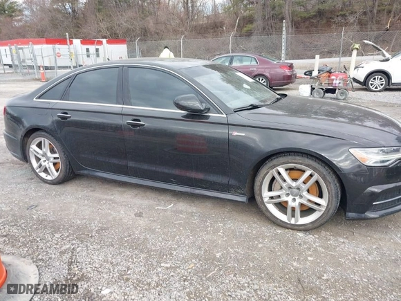 2016 Audi A6 3.0T Premium Plus with VIN WAUFGAFC9GN071253, listed as a IAAI auction lot 41645273 with NaN miles. Bid and sale history available at carsss.com. Image 13.