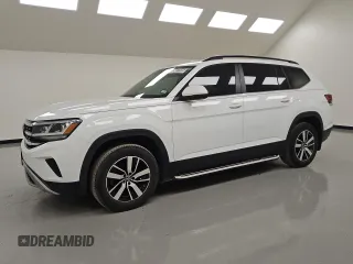 2021 Volkswagen Atlas SE z VIN 1V2DP2CA0MC526063, wystawiony jako Copart lot #55077315 z przebiegiem 75 175 mil mil oraz Czysty tytuł • Clean title. Historia ofert i sprzedaży dostępna na DreamBid. Obrazek 1.