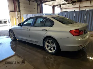 2015 BMW 3 Series 328i xDrive with VIN WBA3B5C5XFF962062, listed as a Copart auction lot 53622495 with 61,575 mi miles and Salvage Title. Bid and sale history available at carsss.com. Image 2.