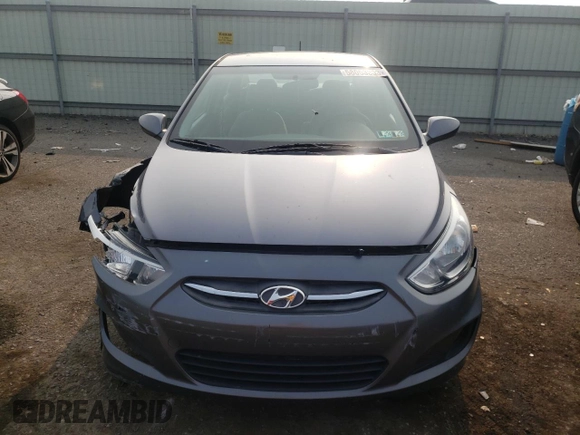 2017 Hyundai Accent SE with VIN KMHCT4AE8HU292258, listed as a Copart auction lot 58053353 with 26,635 mi miles. Bid and sale history available at carsss.com. Image 5.