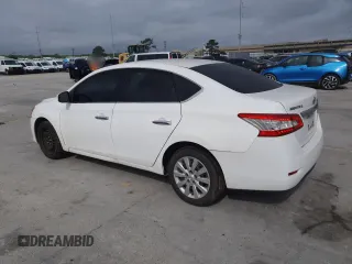 2015 Nissan Sentra S with VIN 3N1AB7AP7FY376067, listed as a Copart auction lot 51502025 with 143,619 mi miles and Clean Title. Bid and sale history available at carsss.com. Image 2.