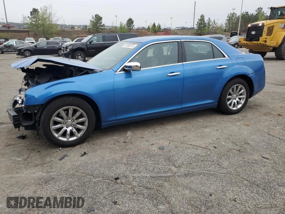 2014 Chrysler 300 with VIN 2C3CCAEG3EH378627, listed as a Copart auction lot 51598315 with 135,293 mi miles and Salvage Title. Bid and sale history available at carsss.com. Image 1.